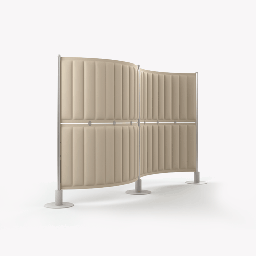 [FURN_6666] Acoustic Bloc Screens (Wood)